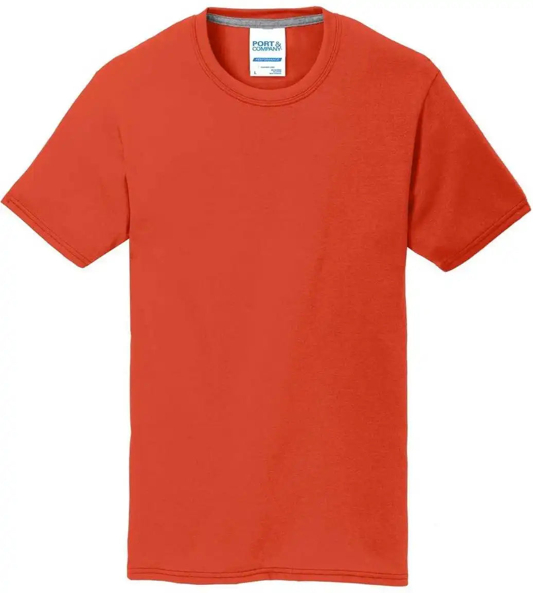 Port &amp; Company Pc381 Performance Blend Tee - Orange