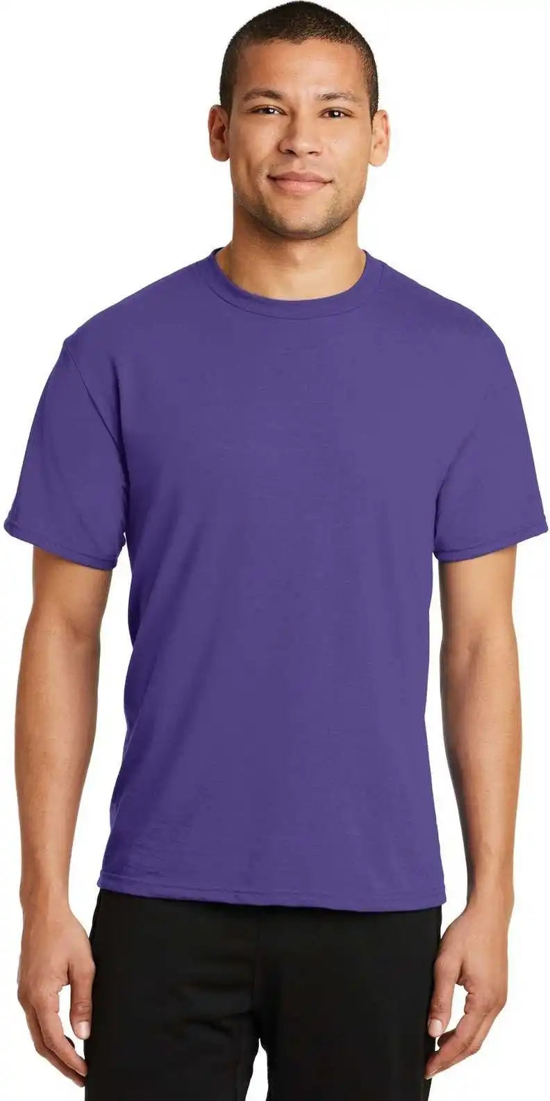 Port & Company Pc381 Performance Blend Tee Purple