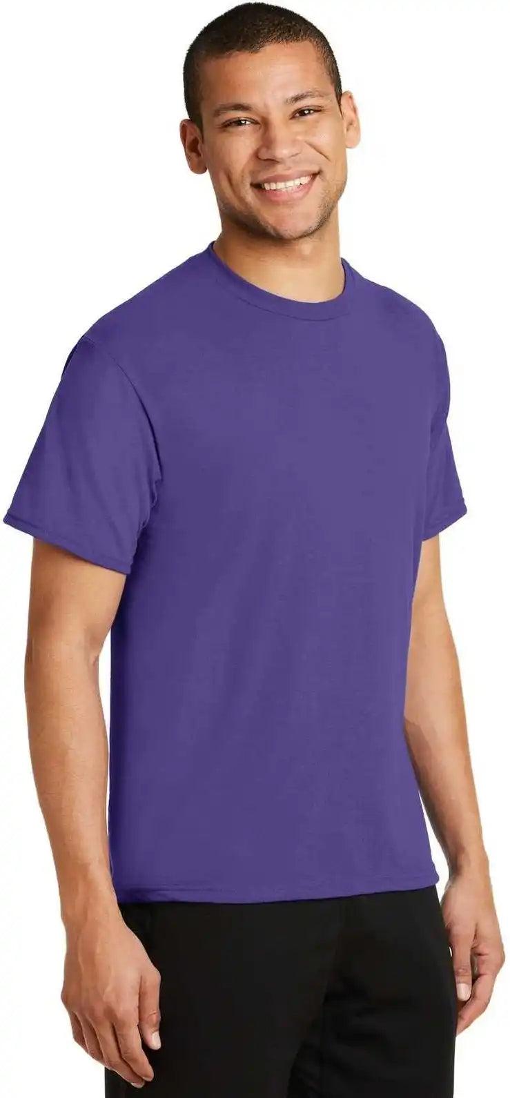 Port &amp; Company Pc381 Performance Blend Tee Purple