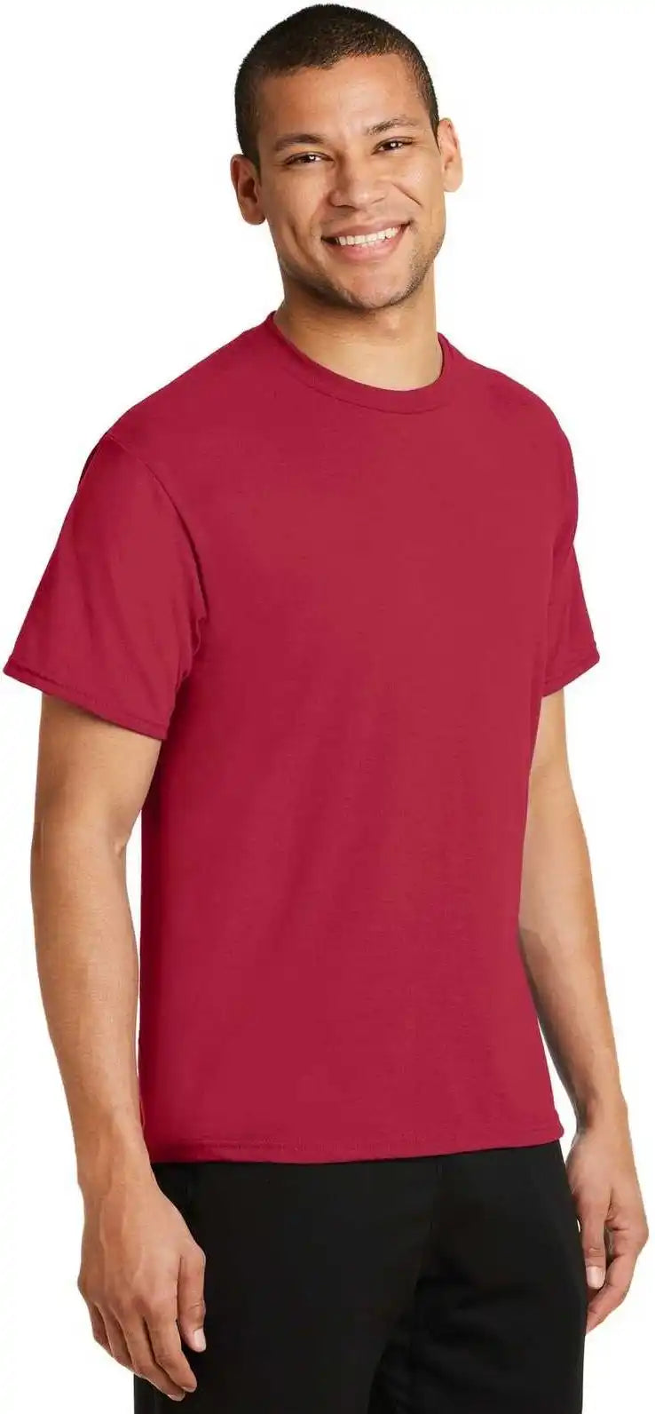 Port &amp; Company Pc381 Performance Blend Tee Red