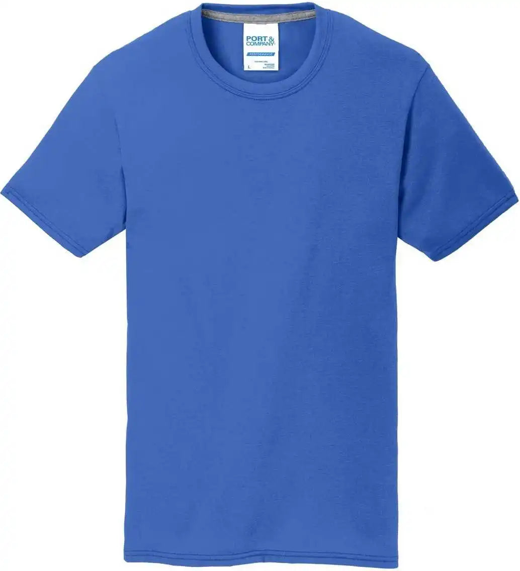 Port &amp; Company Pc381 Performance Blend Tee True Royal