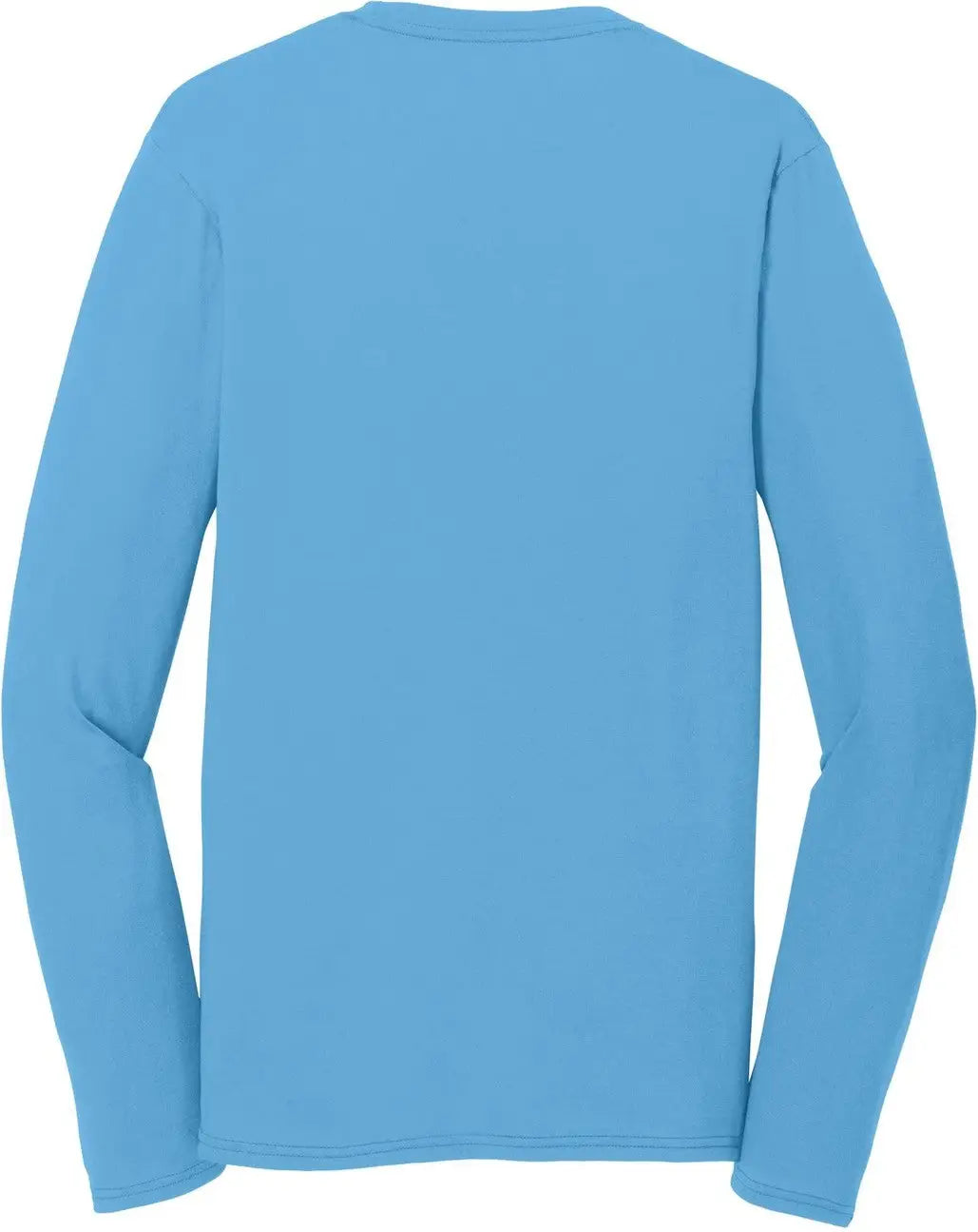 Port & Company Pc381ls co Long Sleeve Performance Blend Tee - Aquatic Blue