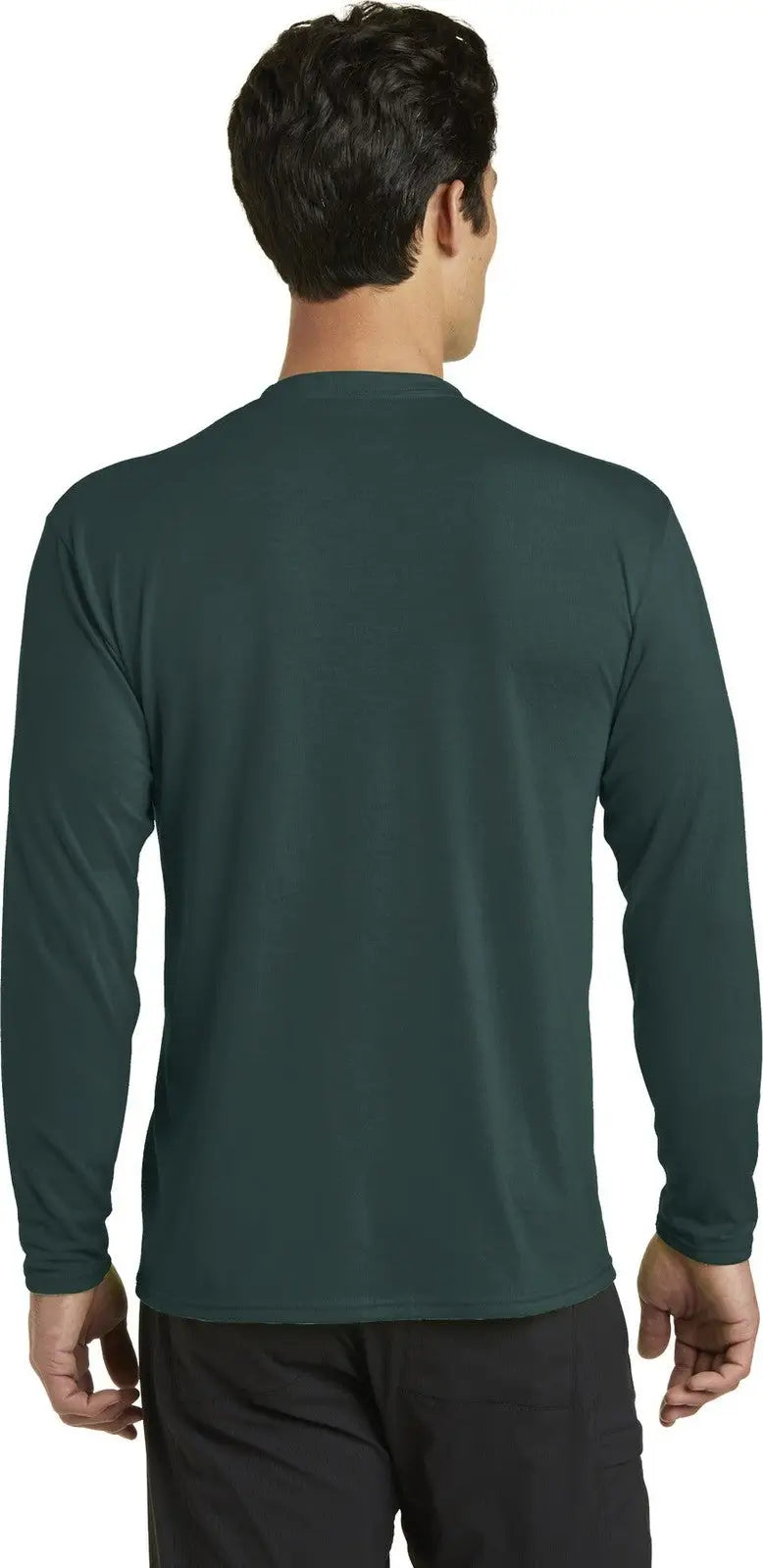 Port & Company Pc381ls co Long Sleeve Performance Blend Tee - Dark Green