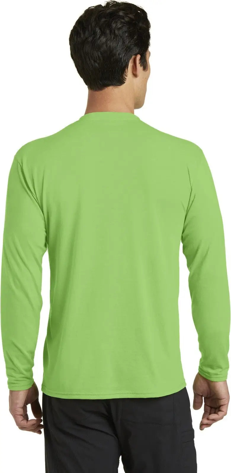 Port & Company Pc381ls co Long Sleeve Performance Blend Tee - Lime