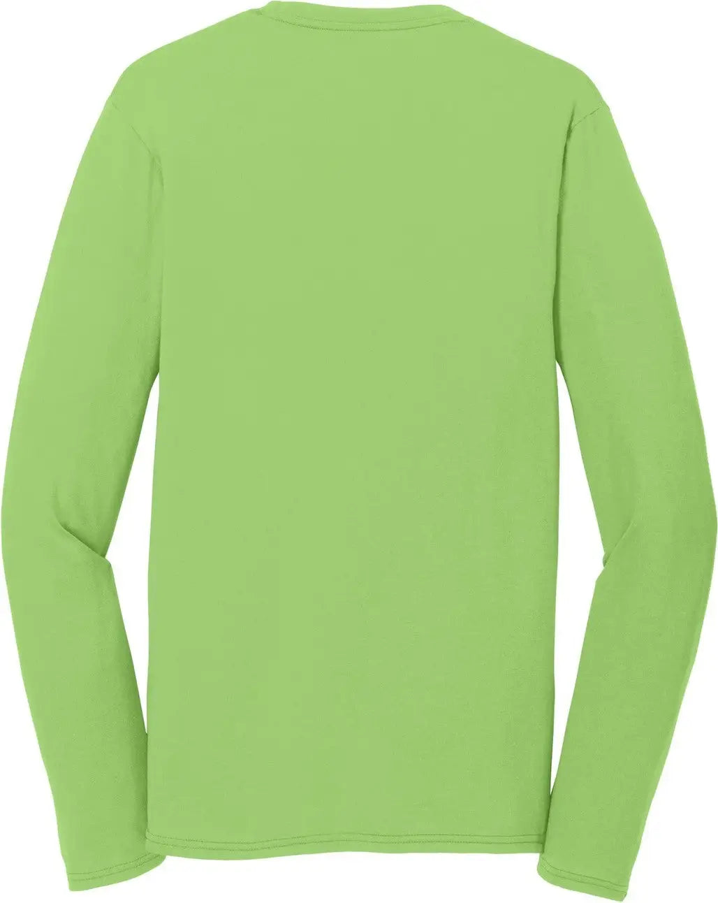 Port & Company Pc381ls co Long Sleeve Performance Blend Tee - Lime - Adult s