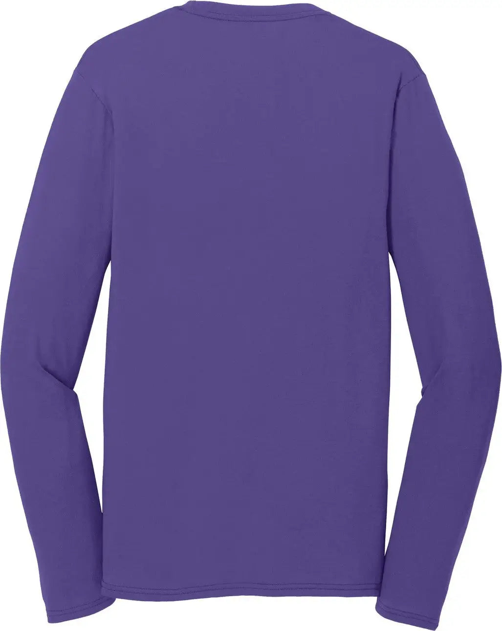 Port & Company Pc381ls co Long Sleeve Performance Blend Tee - Purple - Adult s