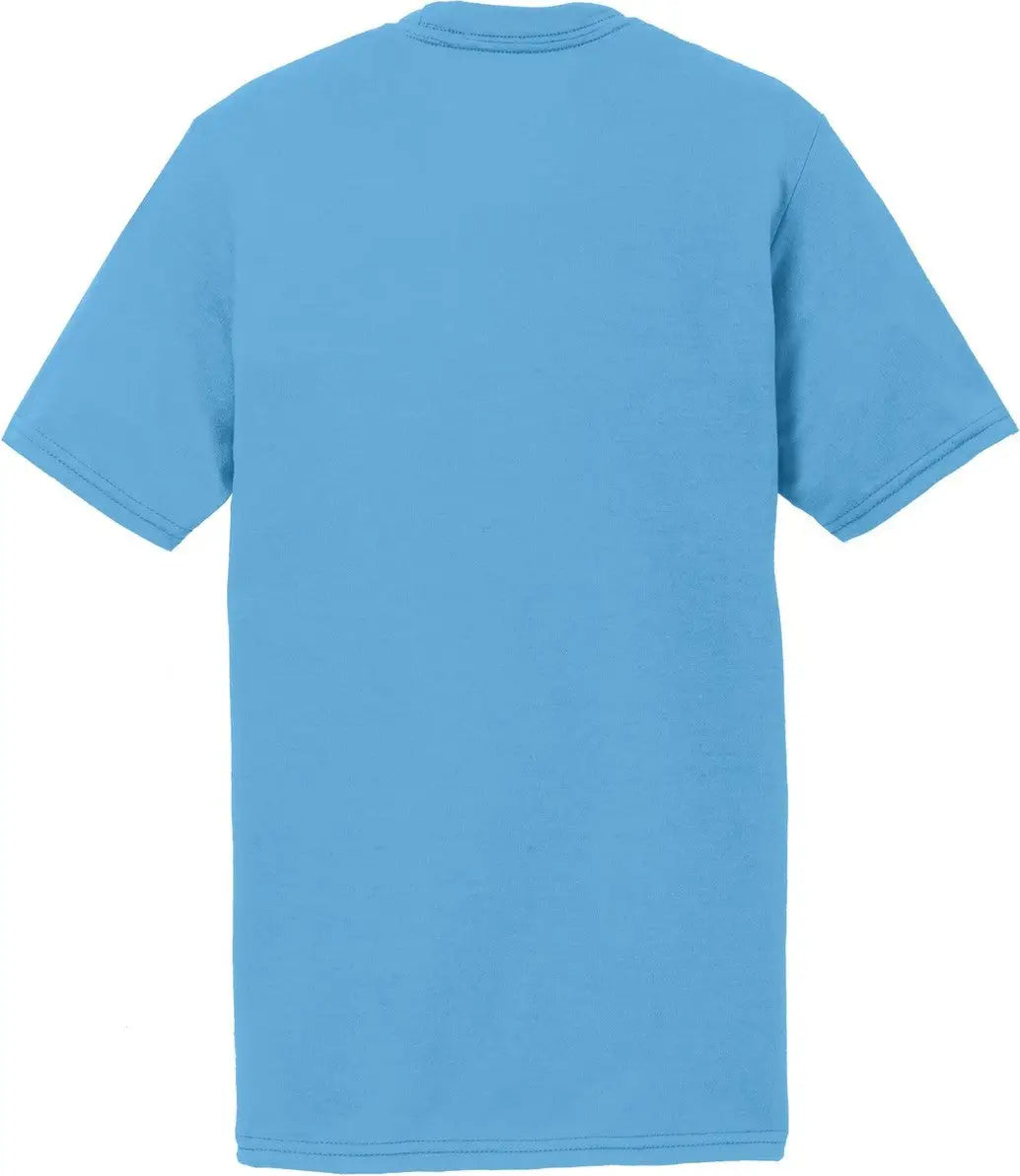 Port & Company Pc381y co Youth Performance Blend Tee - Aquatic Blue