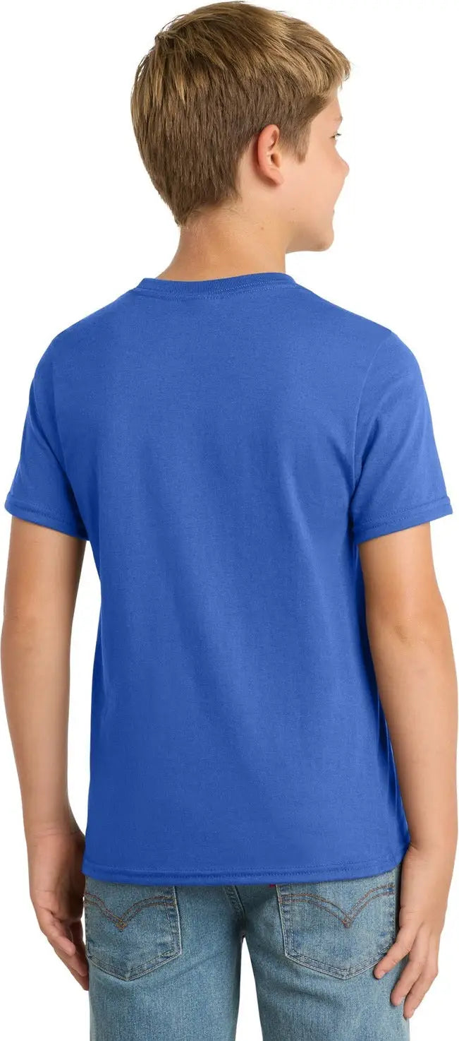 Port & Company Pc381y co Youth Performance Blend Tee - True Royal