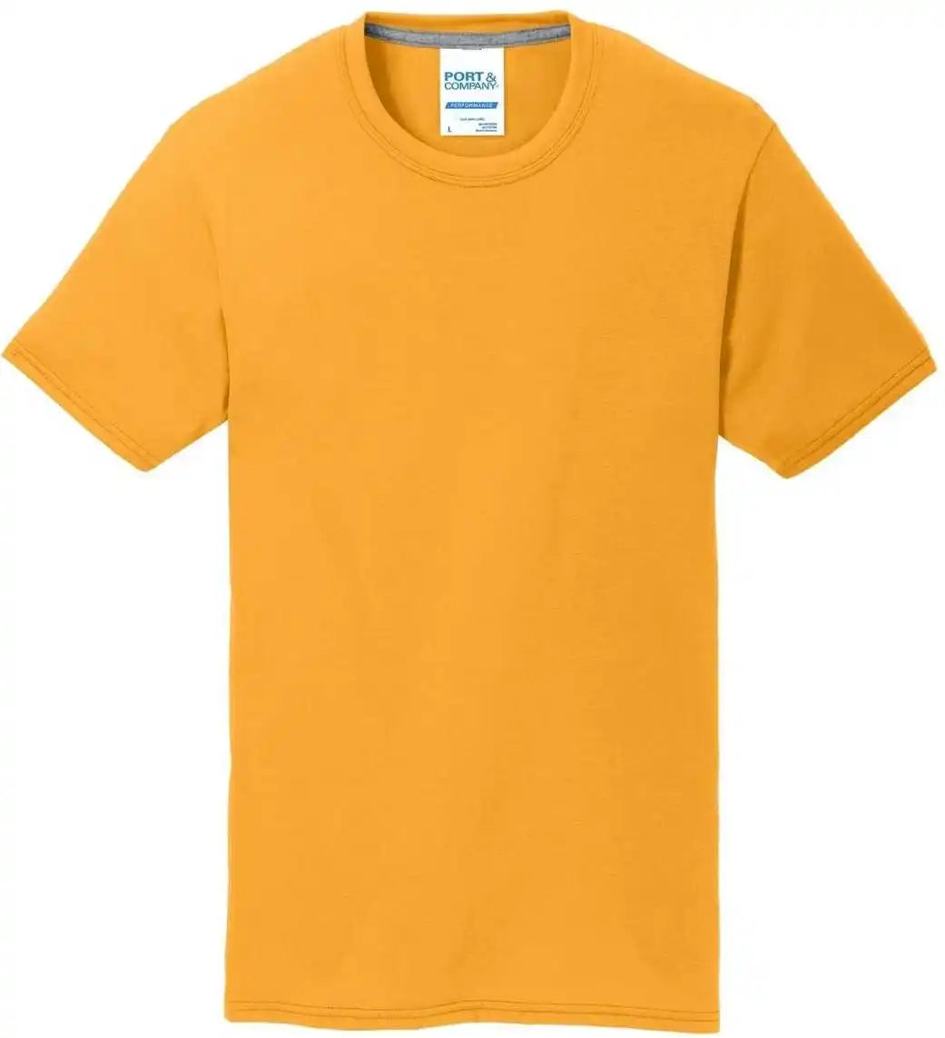 Port & Company Pc381y Youth Performance Blend Tee - Gold