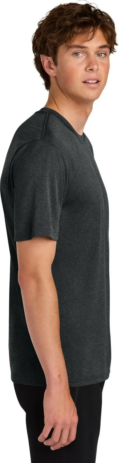 Port & Company Pc390 co Heather Performance Tee - Black