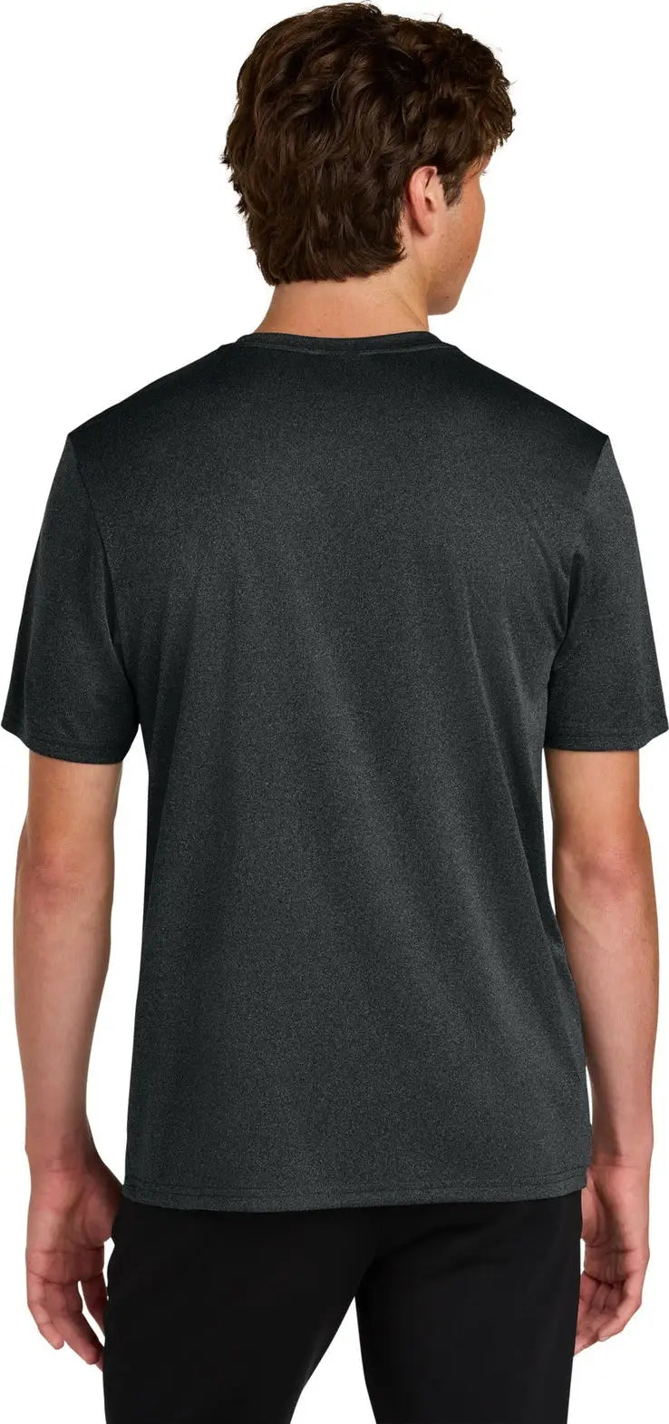 Port & Company Pc390 co Heather Performance Tee - Black