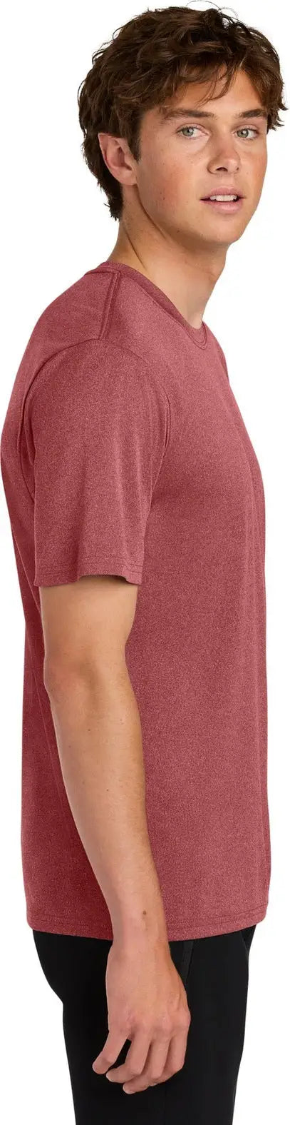 Port & Company Pc390 co Heather Performance Tee - Deep Red