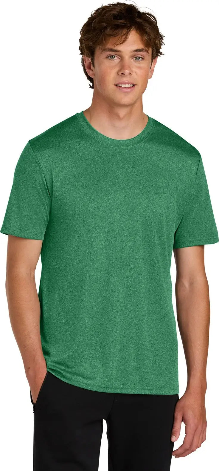 Port & Company Pc390 co Heather Performance Tee - Kelly - Adult s