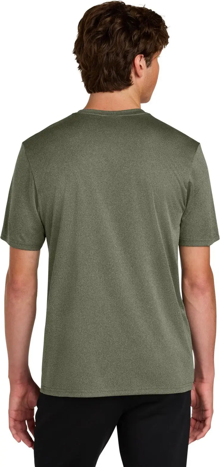 Port & Company Pc390 co Heather Performance Tee - Olive Drab Green