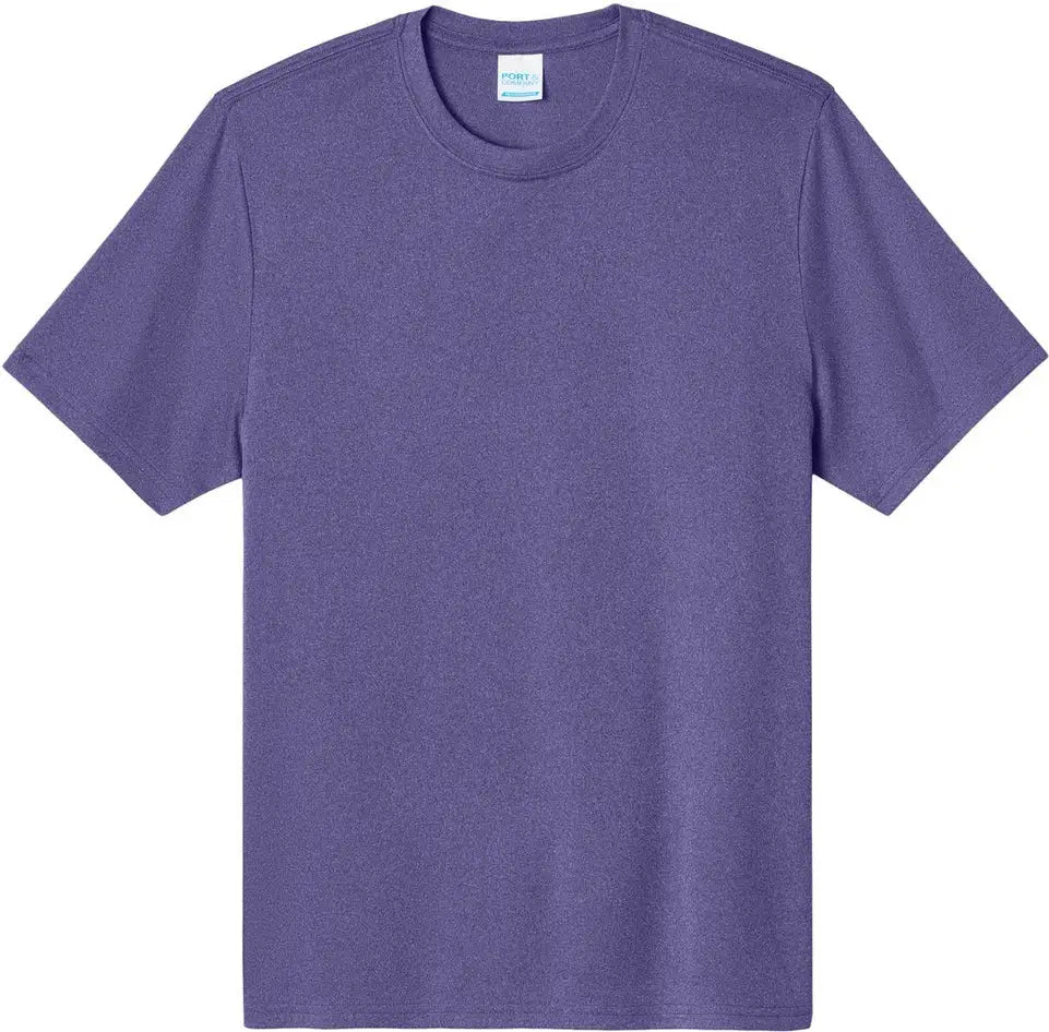 Port & Company Pc390 co Heather Performance Tee - Team Purple