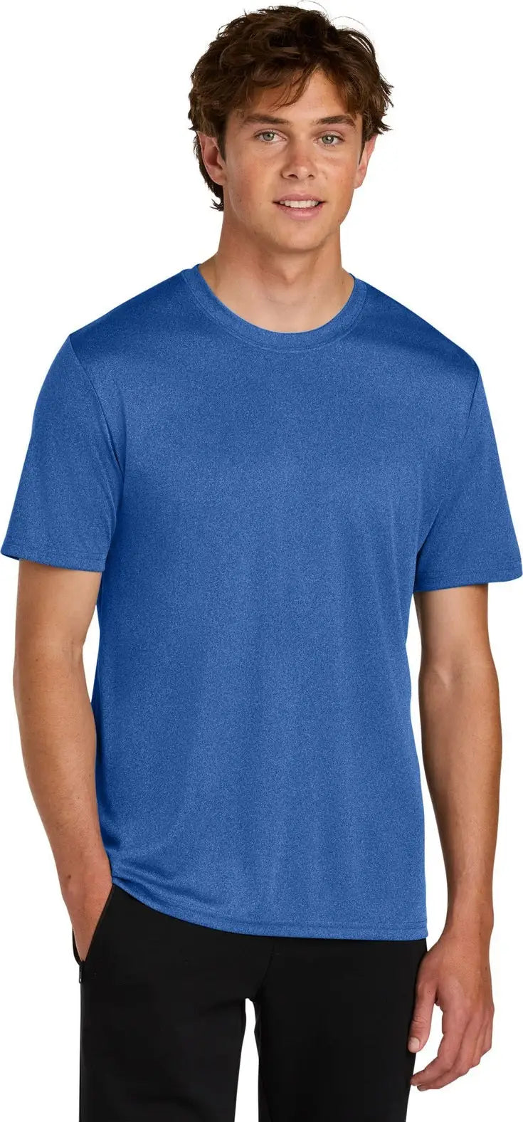 Port & Company Pc390 co Heather Performance Tee - True Royal - Adult s