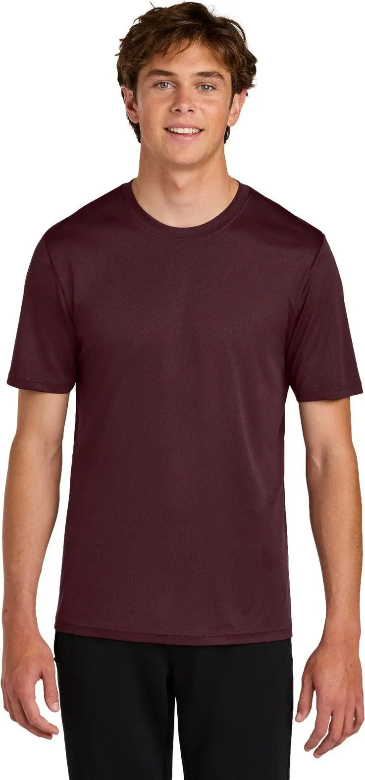 Port & Company Pc390 co Heather Performance Tee - Vintage Athletic Maroon - Adult s