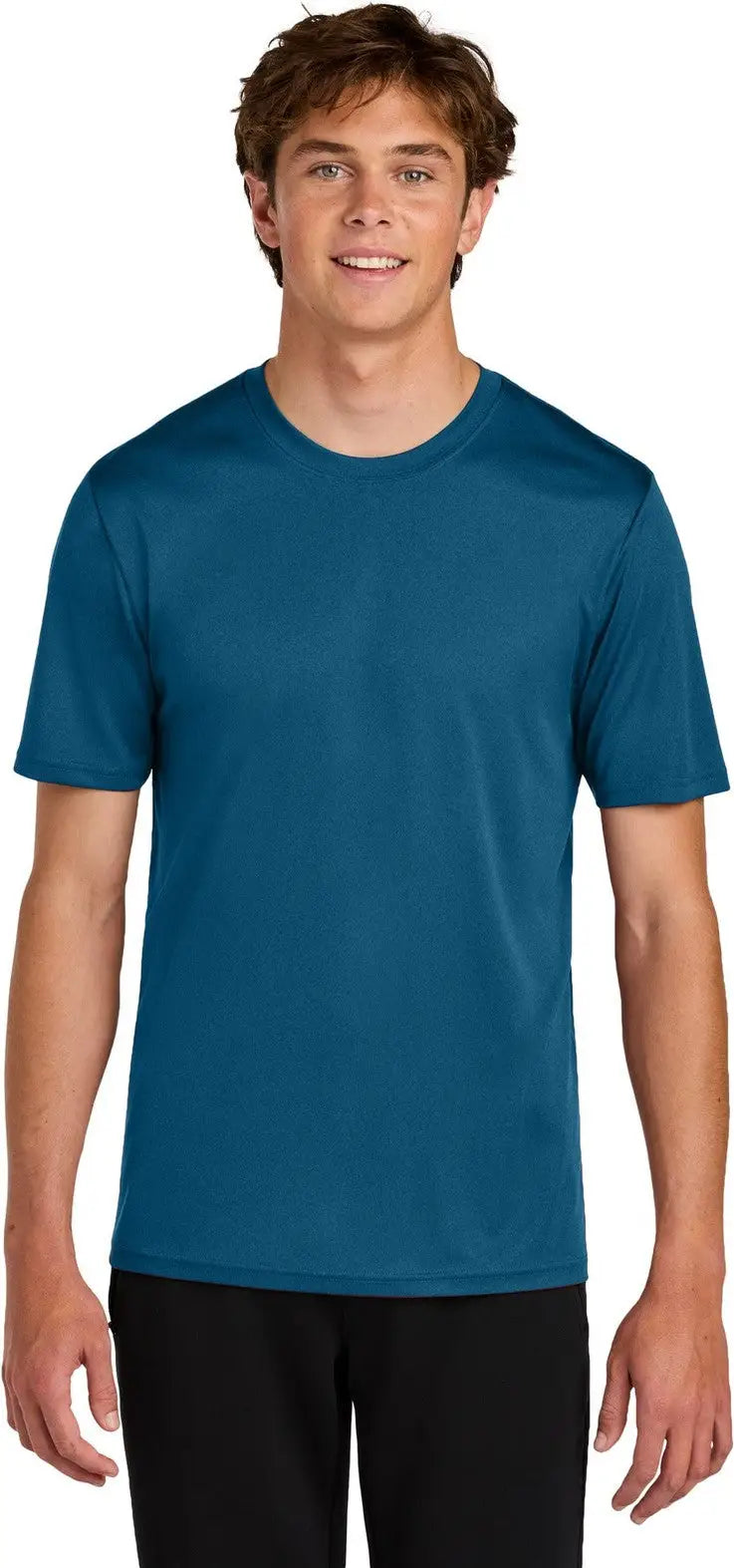 Port & Company Pc390 co Heather Performance Tee - Vintage Sapphire - Adult s