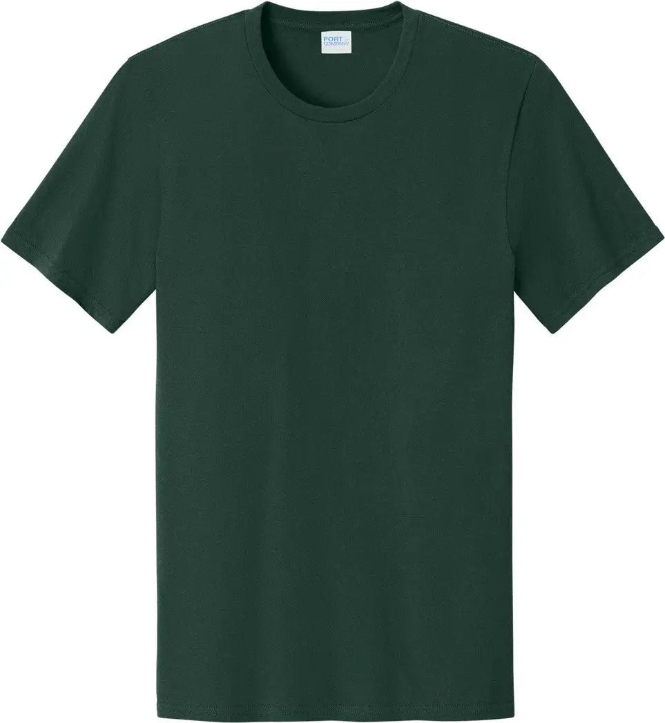 Port & Company Pc43 co Easy Cotton Tee - Dark Green - Adult s