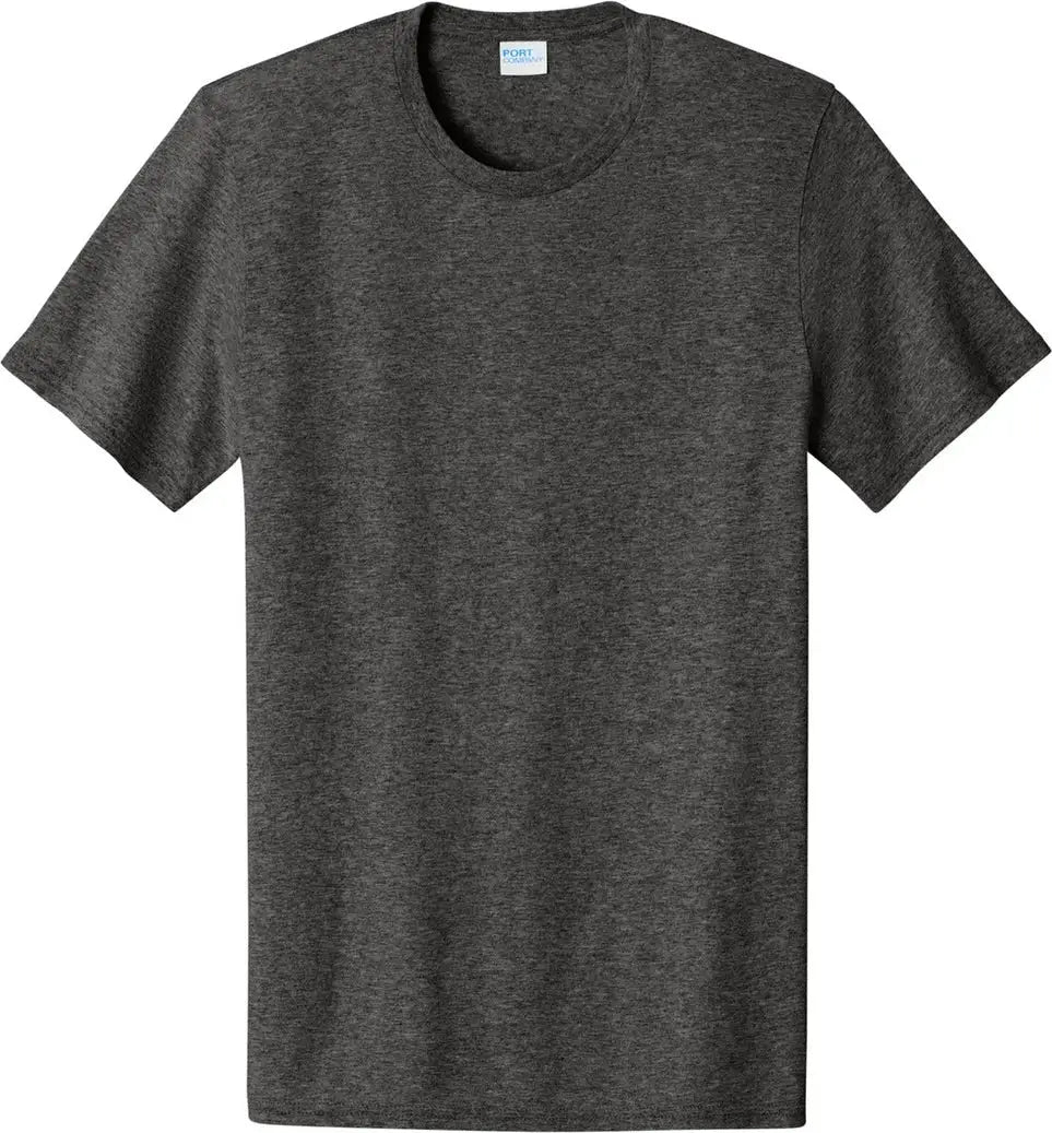 Port & Company Pc43 co Easy Cotton Tee - Dark Heather Gray