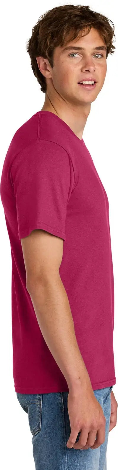 Port & Company Pc43 co Easy Cotton Tee - Flush Pink