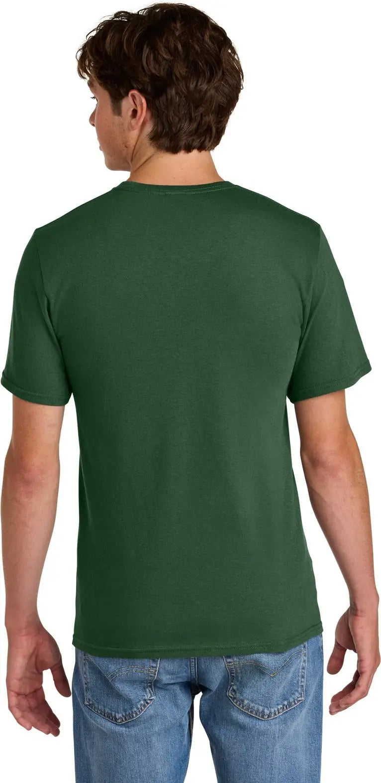 Port & Company Pc43 co Easy Cotton Tee - Forest Green