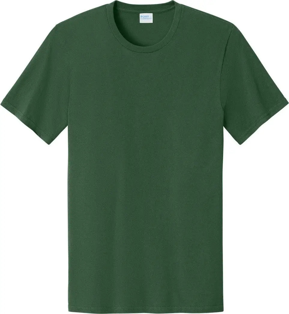 Port & Company Pc43 co Easy Cotton Tee - Forest Green