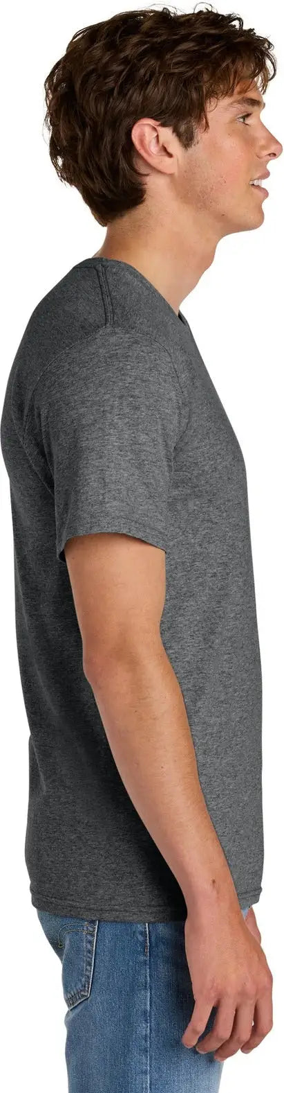 Port & Company Pc43 co Easy Cotton Tee - Graphite Heather