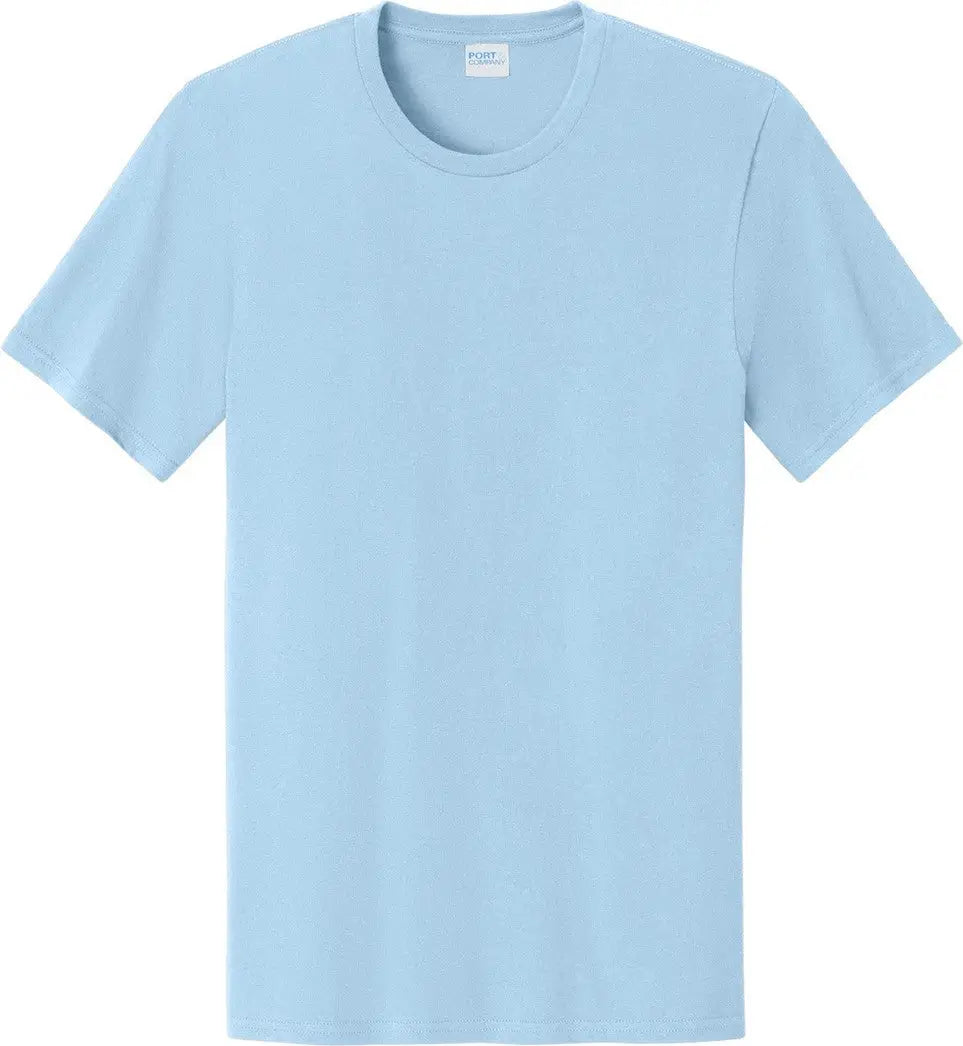 Port & Company Pc43 co Easy Cotton Tee - Ice Blue - Adult s