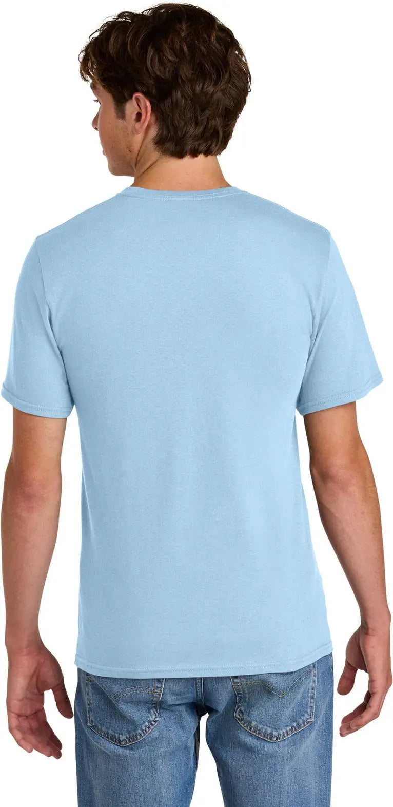 Port & Company Pc43 co Easy Cotton Tee - Ice Blue