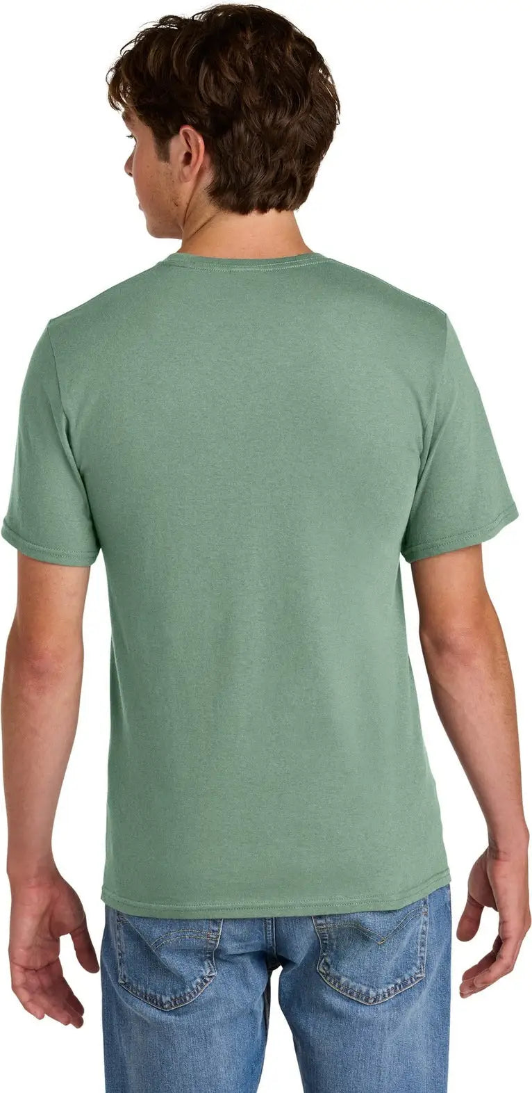 Port & Company Pc43 co Easy Cotton Tee - Laurel Green