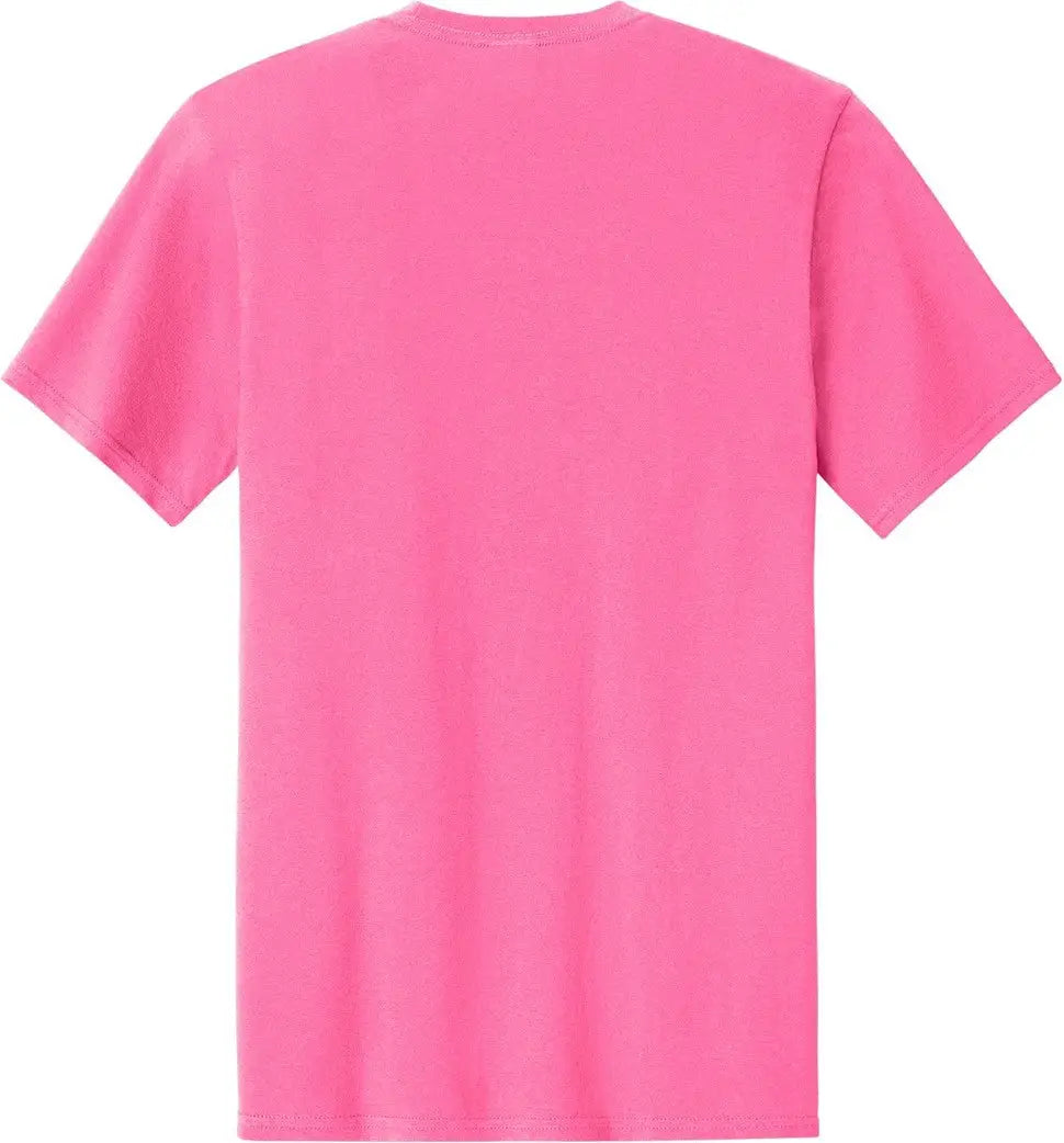 Port & Company Pc43 co Easy Cotton Tee - Neon Pink