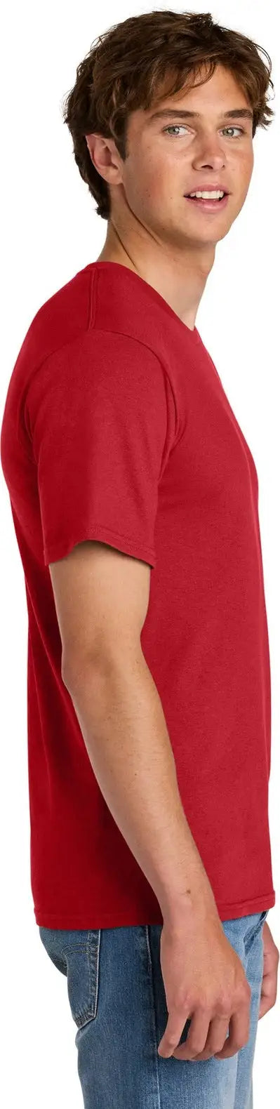 Port & Company Pc43 co Easy Cotton Tee - Red