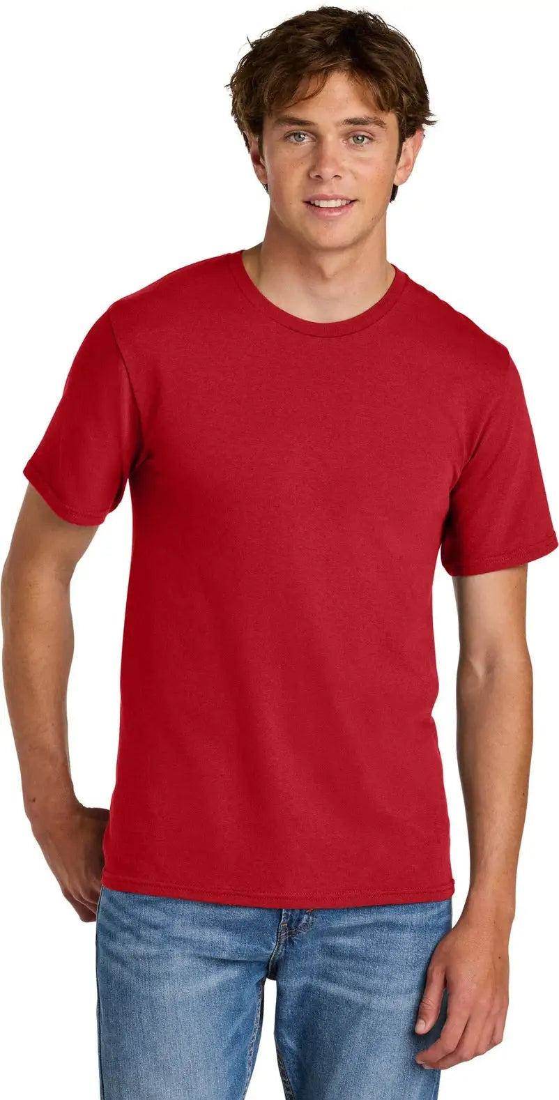 Port & Company Pc43 co Easy Cotton Tee - Red