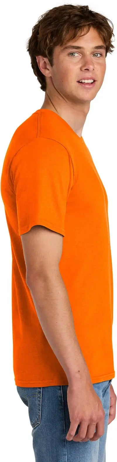 Port & Company Pc43 co Easy Cotton Tee - S. Orange