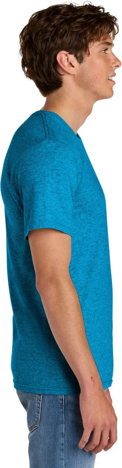 Port & Company Pc43 co Easy Cotton Tee - Sapphire Heather