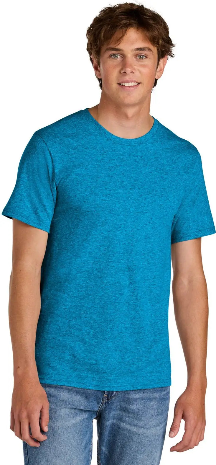 Port & Company Pc43 co Easy Cotton Tee - Sapphire Heather