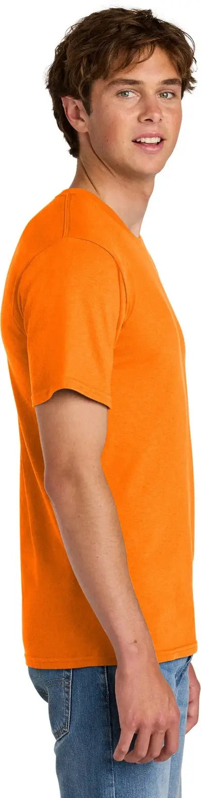 Port & Company Pc43 co Easy Cotton Tee - Tennessee Orange