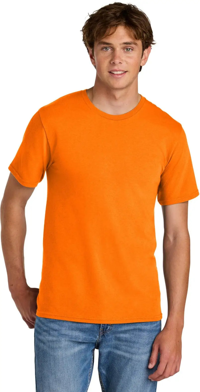 Port & Company Pc43 co Easy Cotton Tee - Tennessee Orange