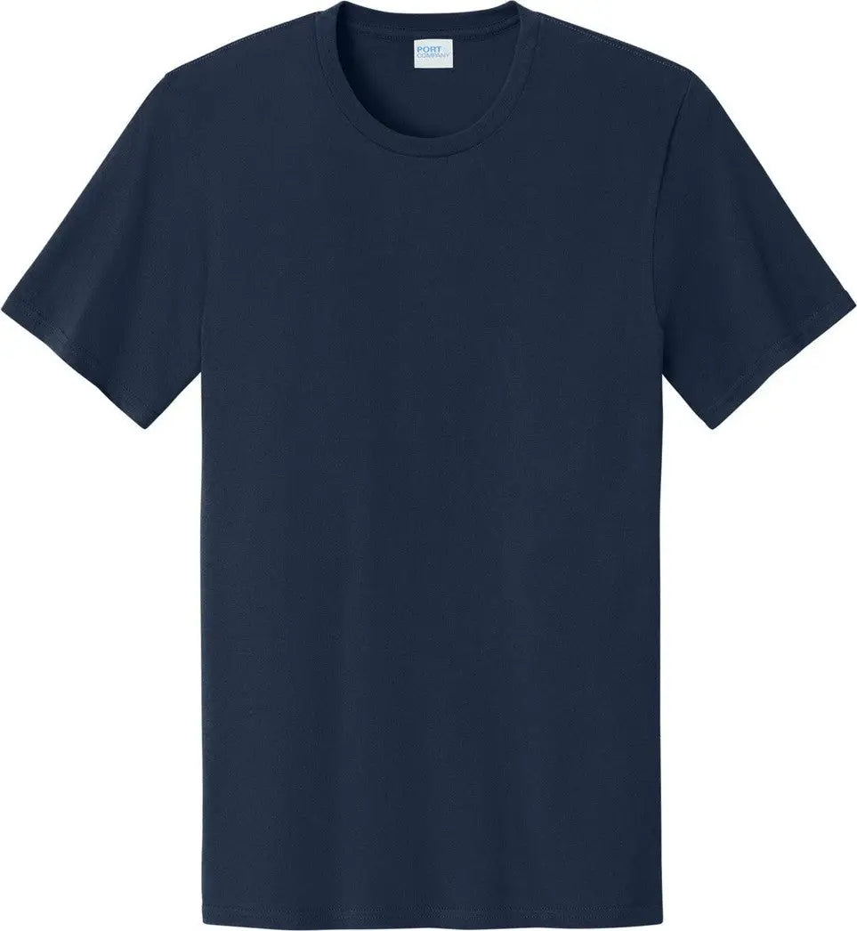 Port & Company Pc43 co Easy Cotton Tee - True Navy - Adult s