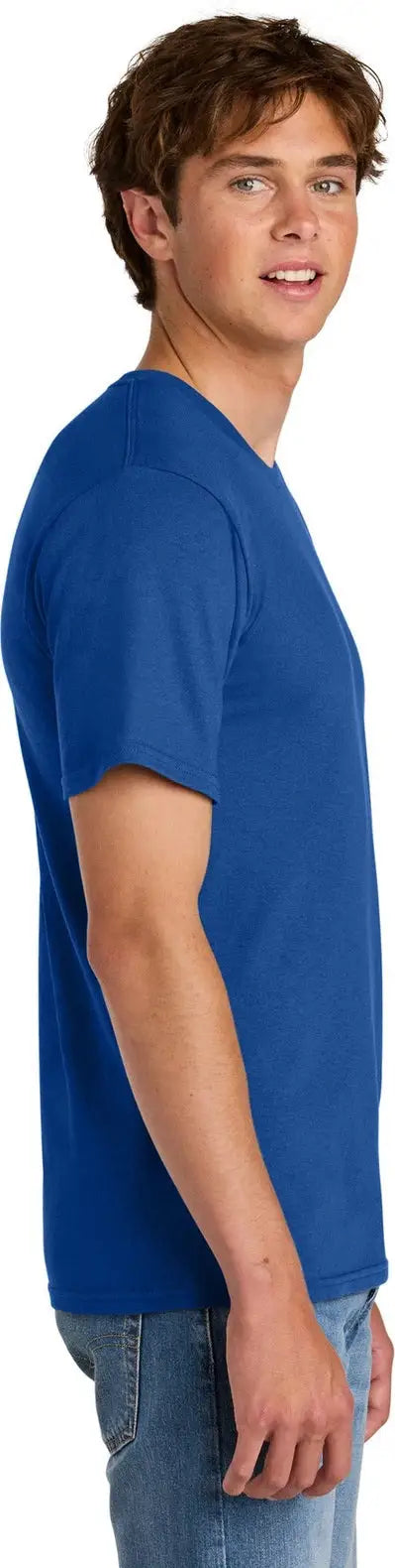 Port & Company Pc43 co Easy Cotton Tee - True Royal
