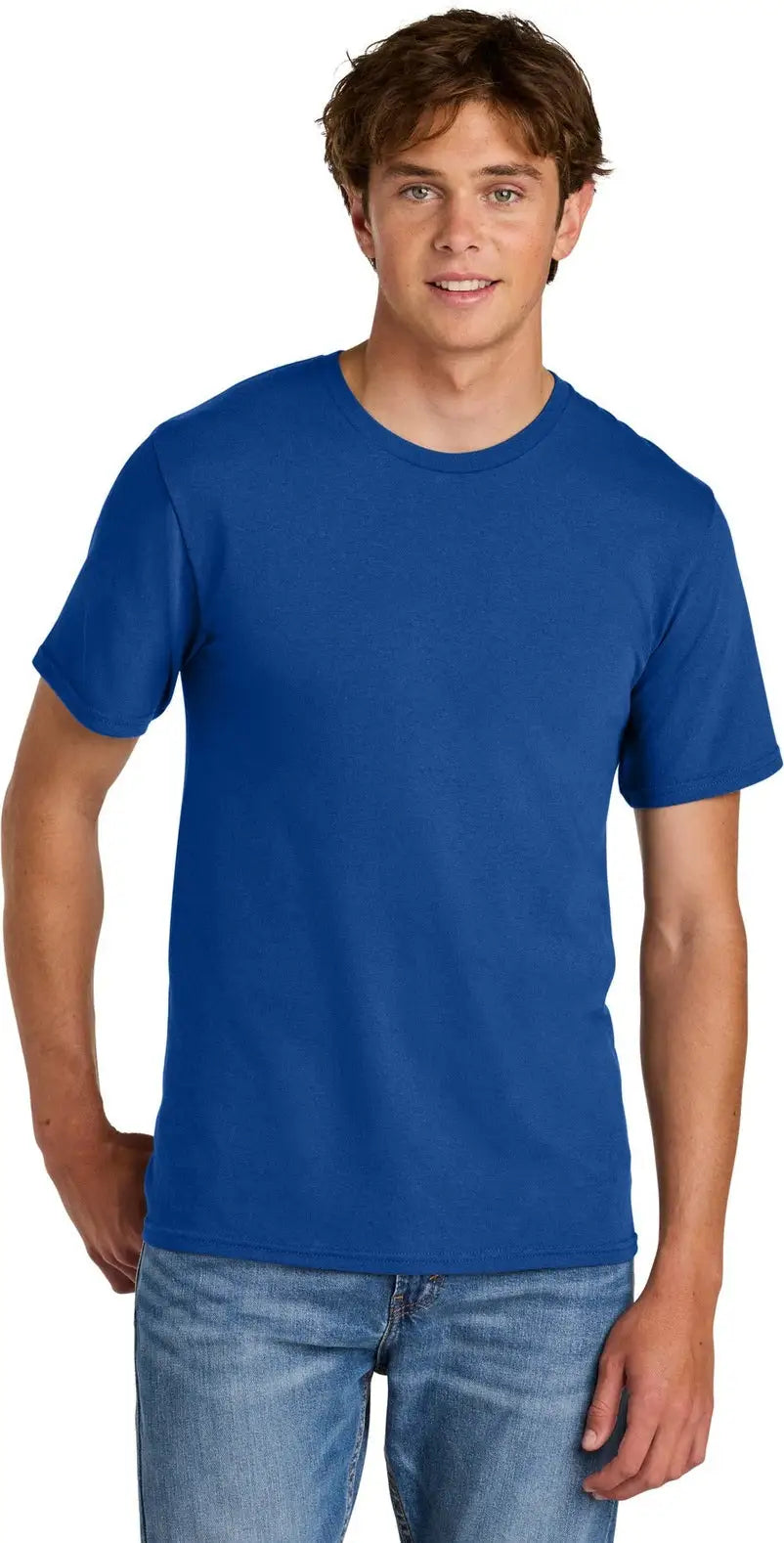 Port & Company Pc43 co Easy Cotton Tee - True Royal