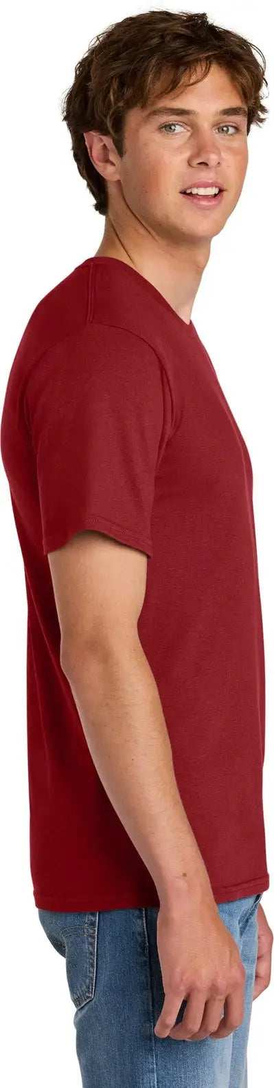 Port & Company Pc43 co Easy Cotton Tee - Vintage Red