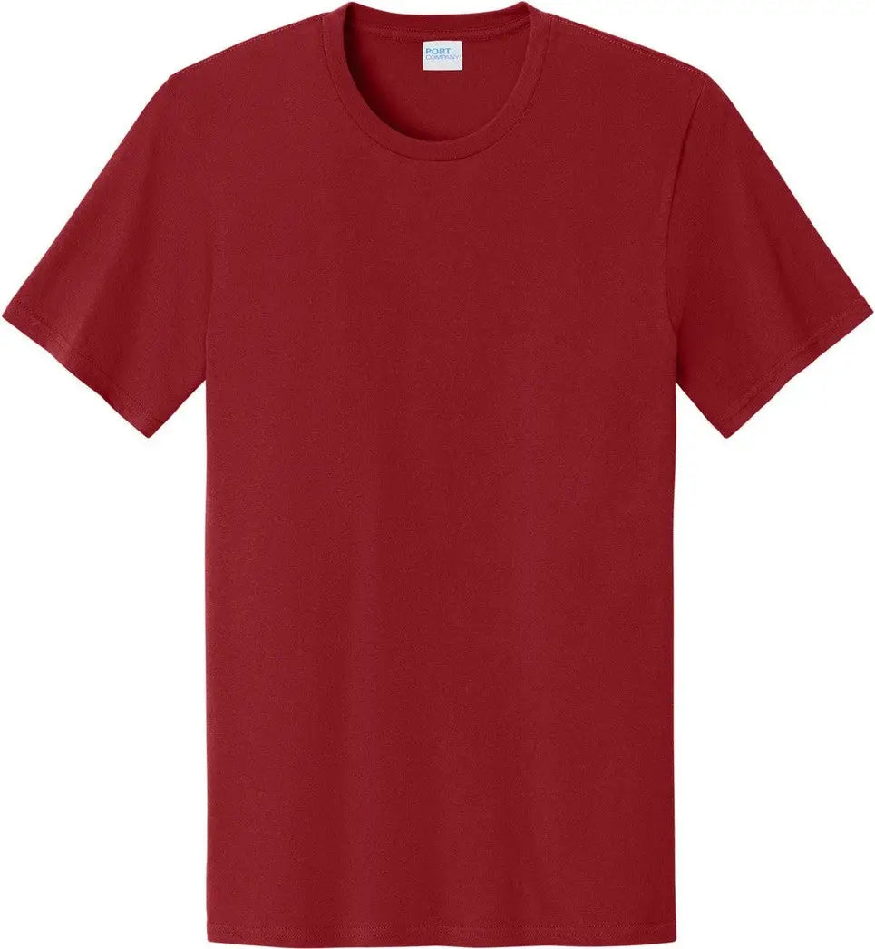 Port & Company Pc43 co Easy Cotton Tee - Vintage Red