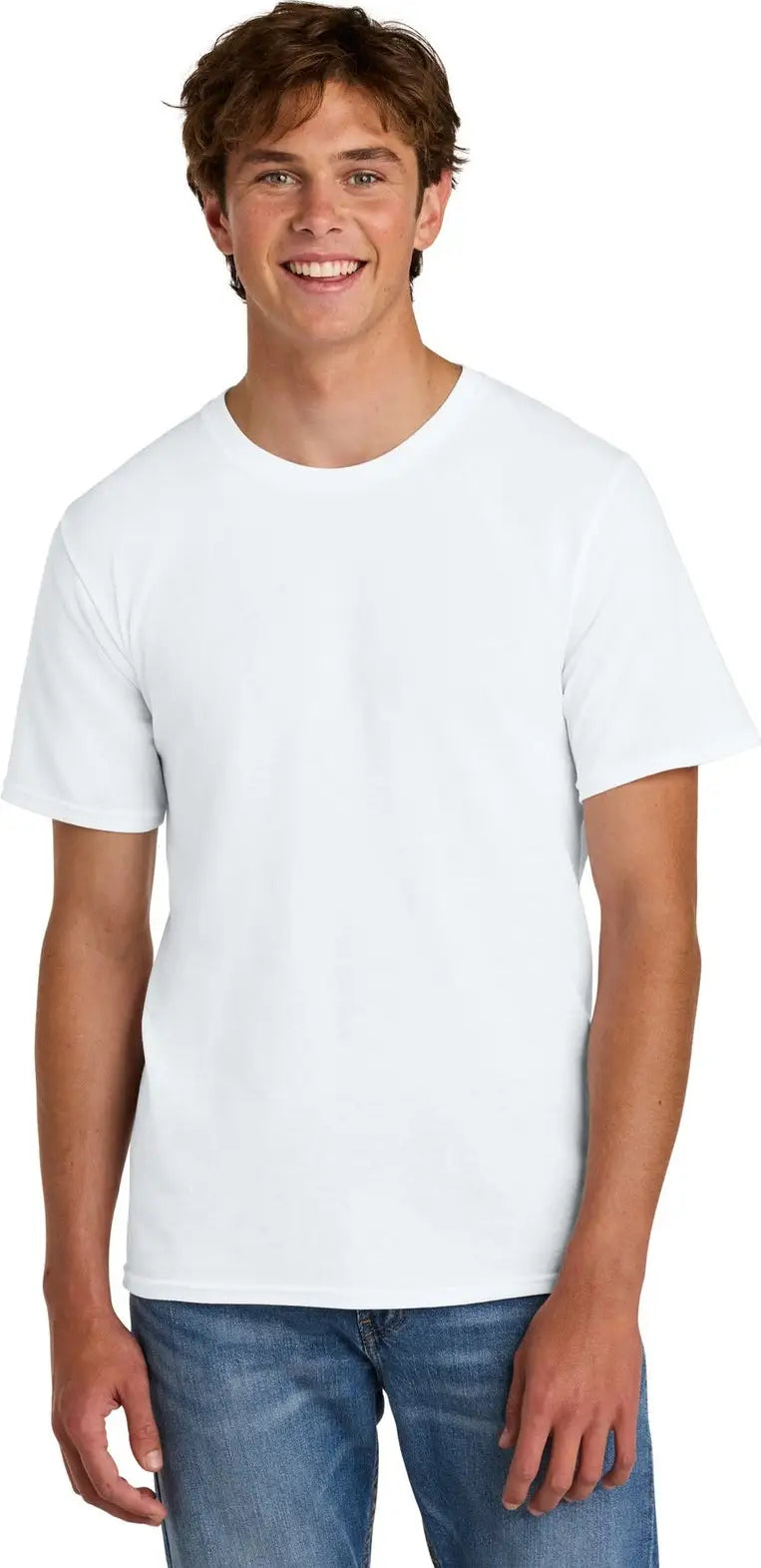 Port & Company Pc43 co Easy Cotton Tee - White