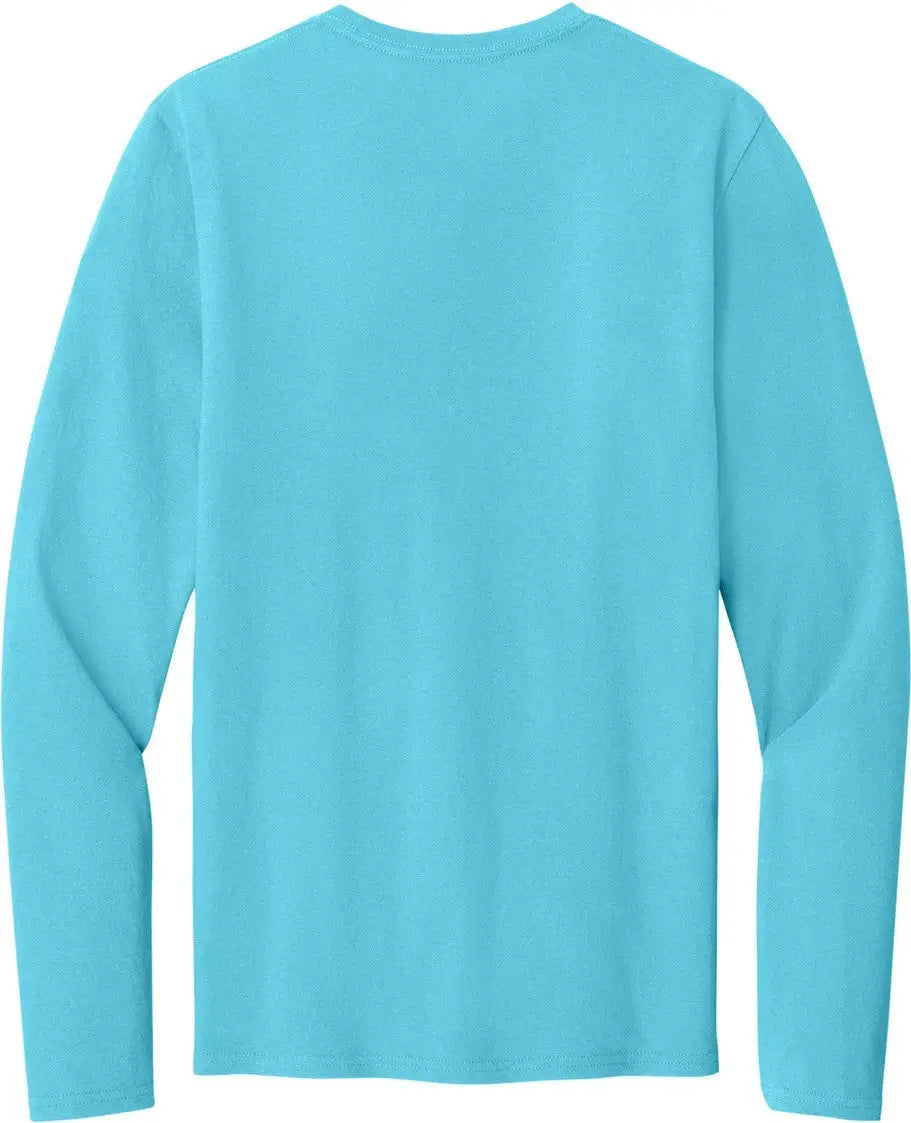 Port & Company Pc43ls co Easy Cotton Long Sleeve Tee - Aquatic Blue