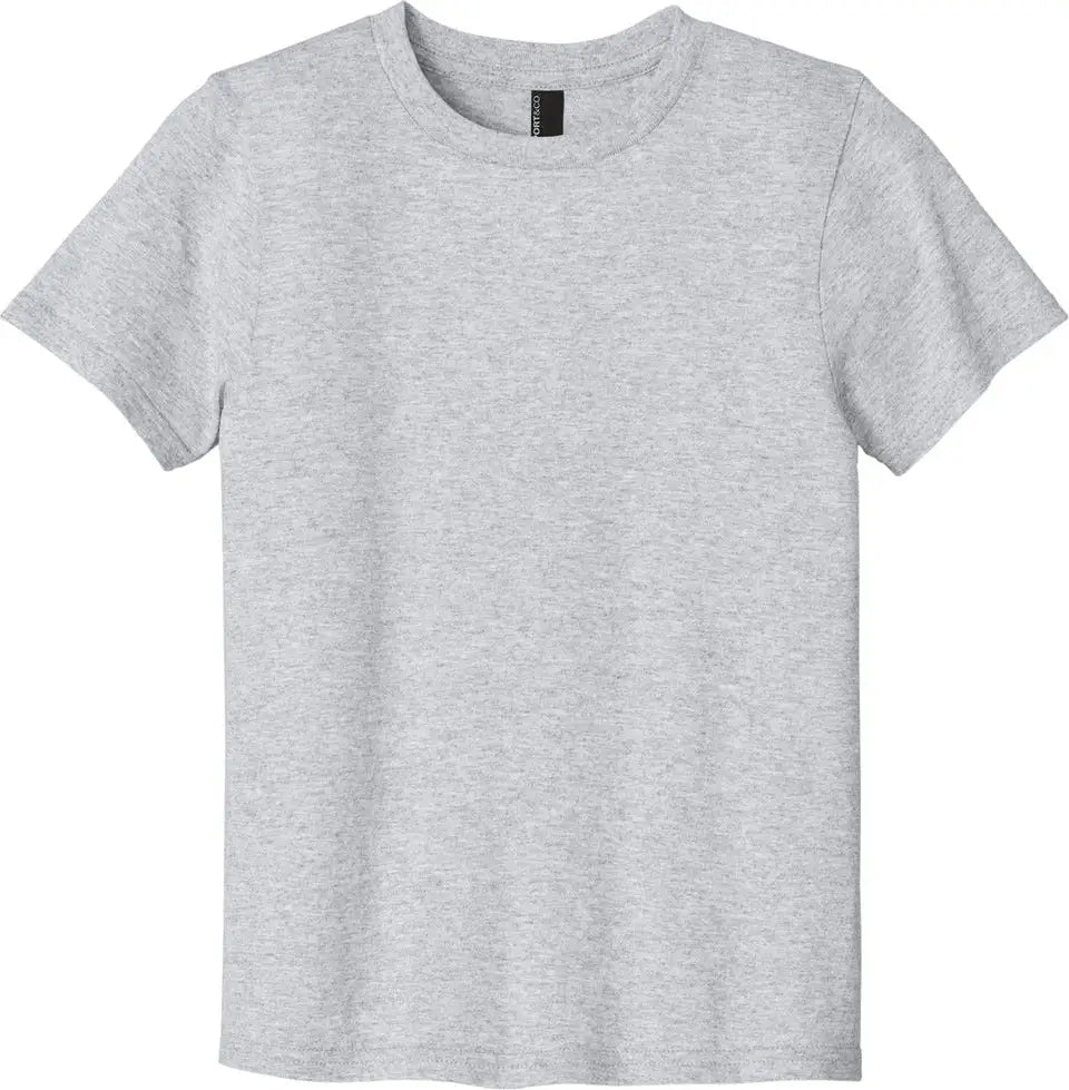 Port & Company Pc43y co Youth Easy Cotton Tee - Ash