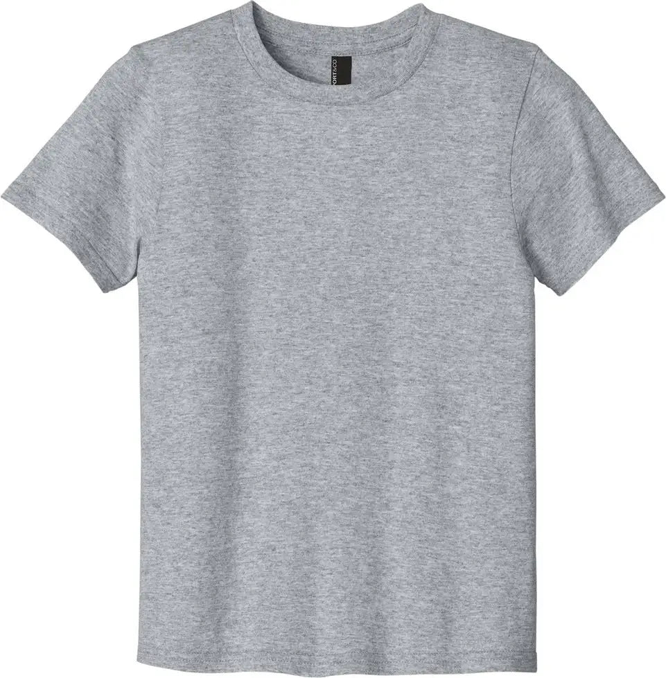 Port & Company Pc43y co Youth Easy Cotton Tee - Athletic Heather