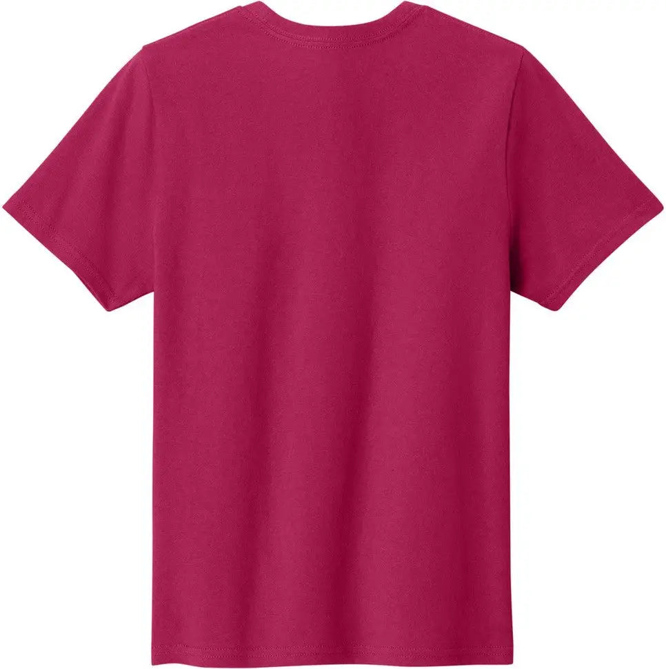 Port & Company Pc43y co Youth Easy Cotton Tee - Flush Pink