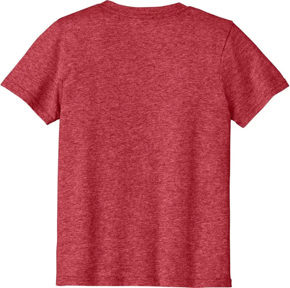 Port & Company Pc43y co Youth Easy Cotton Tee - Heather Red
